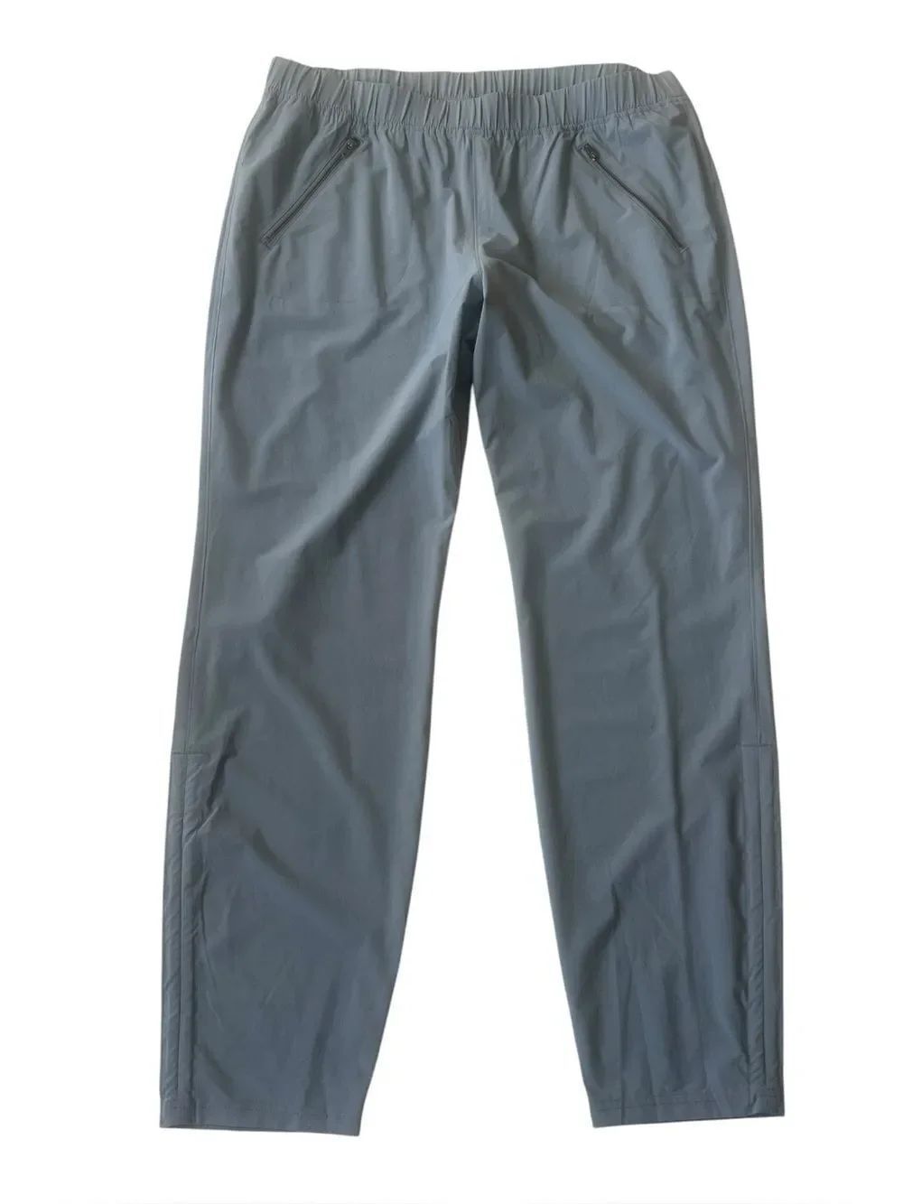 Athleta Gray Trekkie North Jogger Lightweight Travel Athleisure Hiking Pants 14T